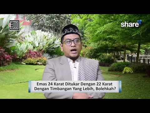Emas 24 Karat Ditukar Dengan 22 Karat, Bolehkah? - Ustadz Firman Arifandi, Lc., MA