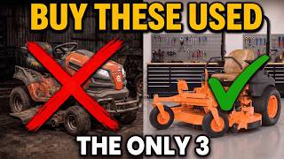 5 WORST and 3 BEST Used Mowers You Can Buy Today