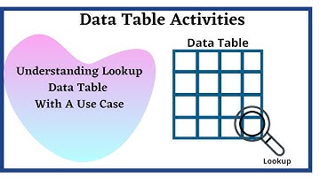 Understanding Lookup Data Table With Use Case