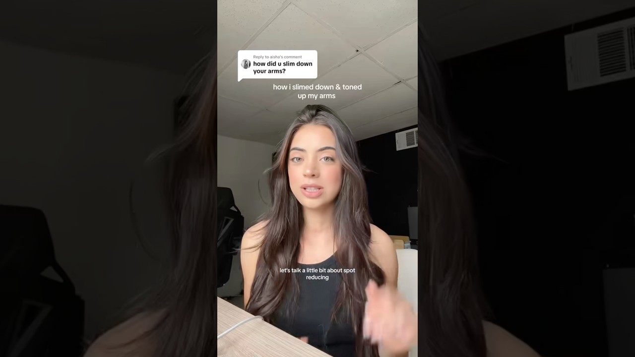 how i slimmed down my arms in my weight loss journey 