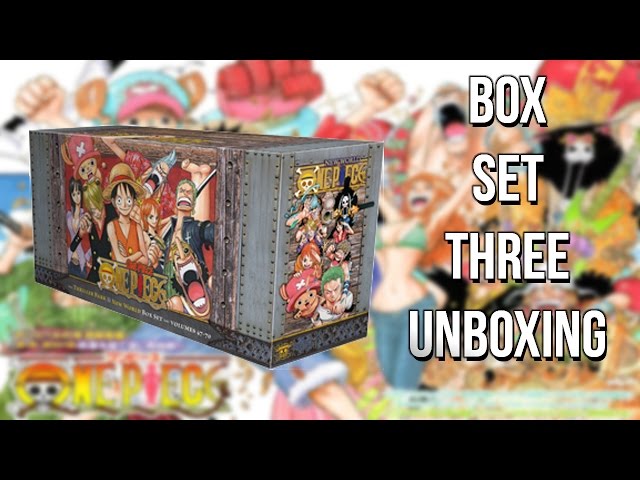 The Normanic Vault: Unboxing/Overview: One Piece Manga Box Sets 1, 2 & 3