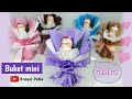 Tutorial Buket Mini Gembul untuk Pemula, Buket Minuman Yakult || Yakult Bouquet Tutorial