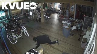 Criminals caught crawling on camera, stealing $60K in merchandise from New Braunfels business