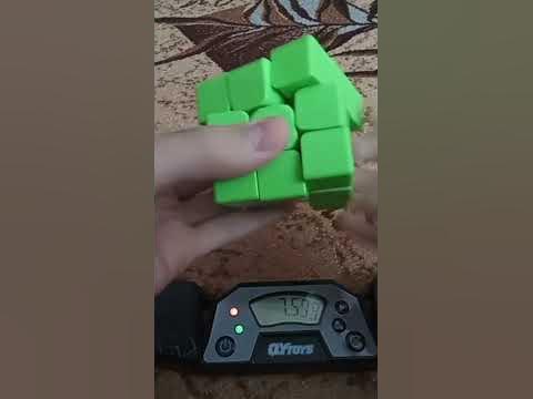 зелёный кубик #rubik #shorts - YouTube