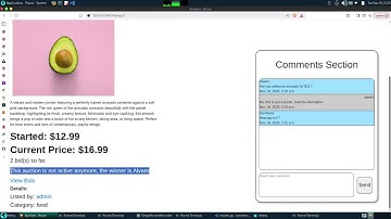 cs50w project2 (commerce)