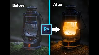 Lighting Effect Trip Tutorial || Add Lamp Light Effect/ Any Object in Photoshop || Asad Graphix