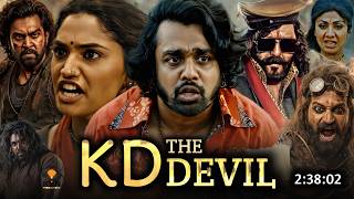 KD The Devil Full Movie Hindi Dubbed 2026 Trailer Reaction | Dhruva Sarja New Movie | South Movie