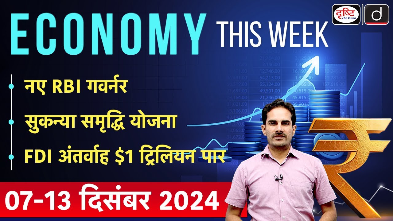Economy This Week | Episode-23 | New RBI Governor | NPA | GS-3 | Drishti IAS
