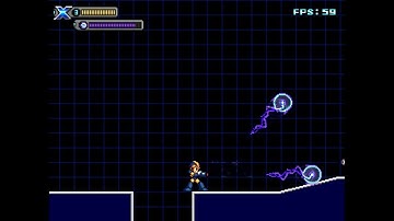 MMX Engine #6 Sub Menu, Weapons, Sub Tank