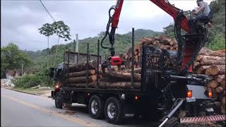 Carregamento Florestal Equipamento Hfort 7700