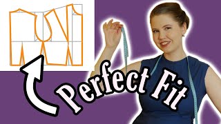 DIY Pattern Drafting Metric 👗📐 | Make your own Perfect Fit Bodice Block Sloper