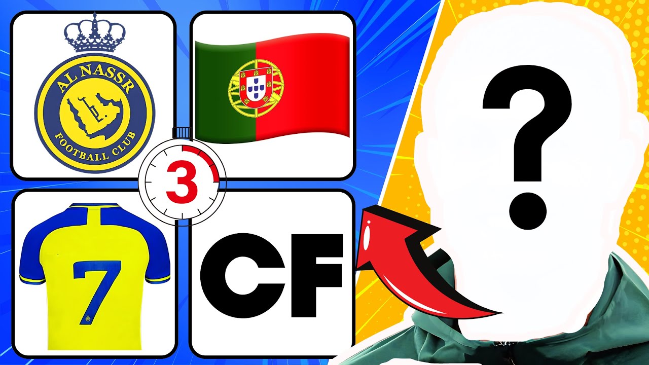 GUESS FOOTBALL PLAYER BY JERSEY NUMEBR + COUNTRY + CLUB + POSITION/ RONALDO MESSI NEYMAR/ QUIZ