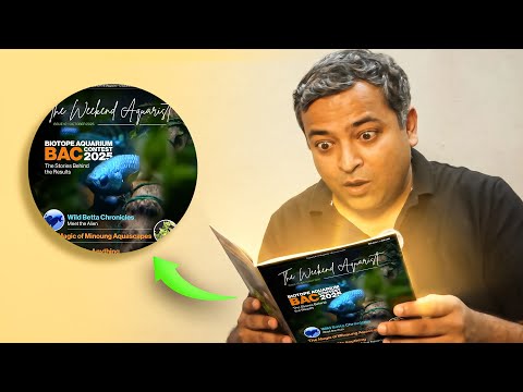Nikhil gets his hands on The Weekend Aquarist magazine, India’s first aquarium hobby magazine.