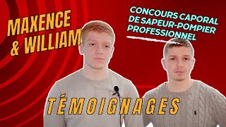 Maxence et William, des frères engagés ! 👨🏻‍🚒🚒