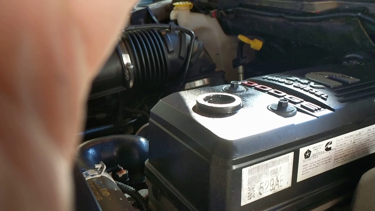 Normal Blow By and Knock? 5.9 Cummins YouTube