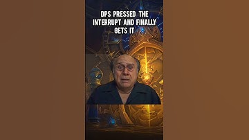 dps pressed the interrupt and finally gets it #worldofwarcraft #wow #warcraft