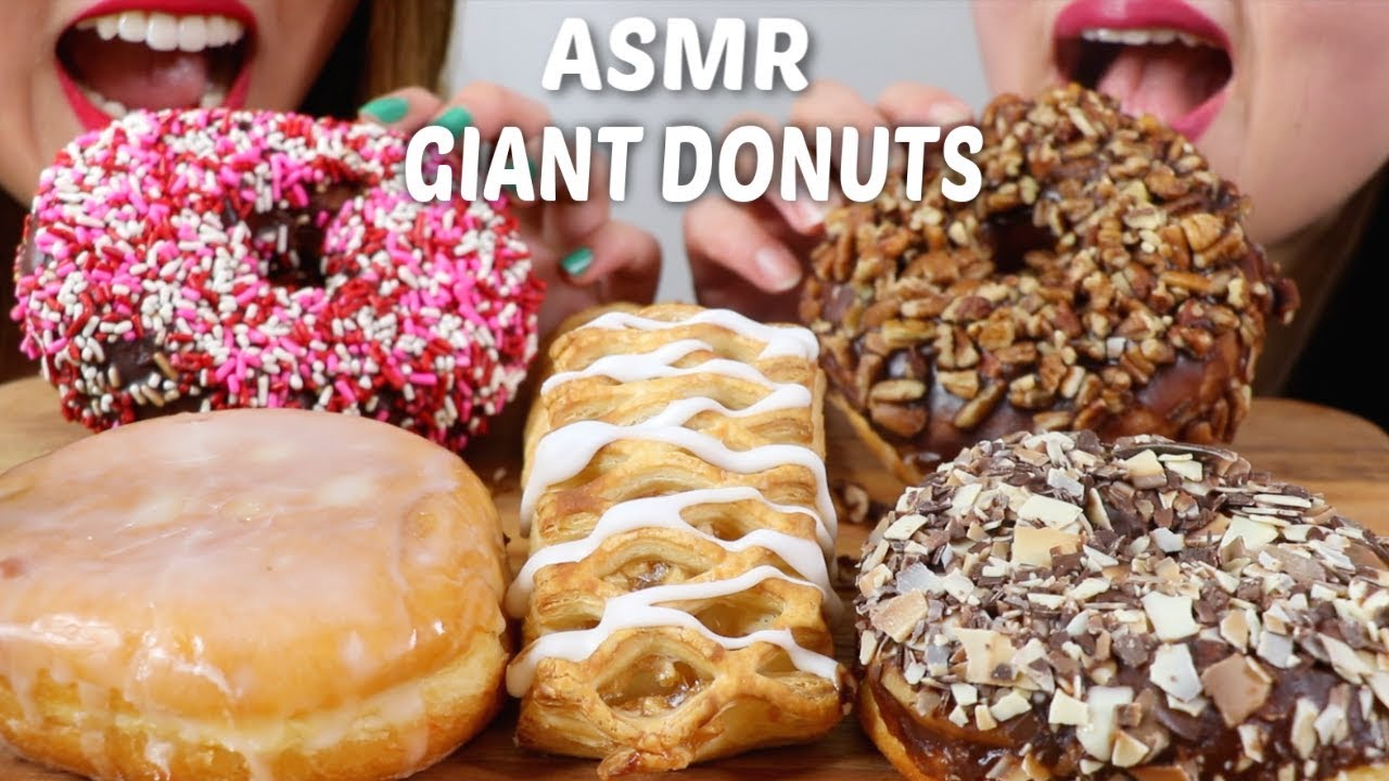 ASMR GIANT DONUTS Donat Kim Liz ASMR YouTube asmr-giant-donuts-donat-kim-liz-asmr-youtube