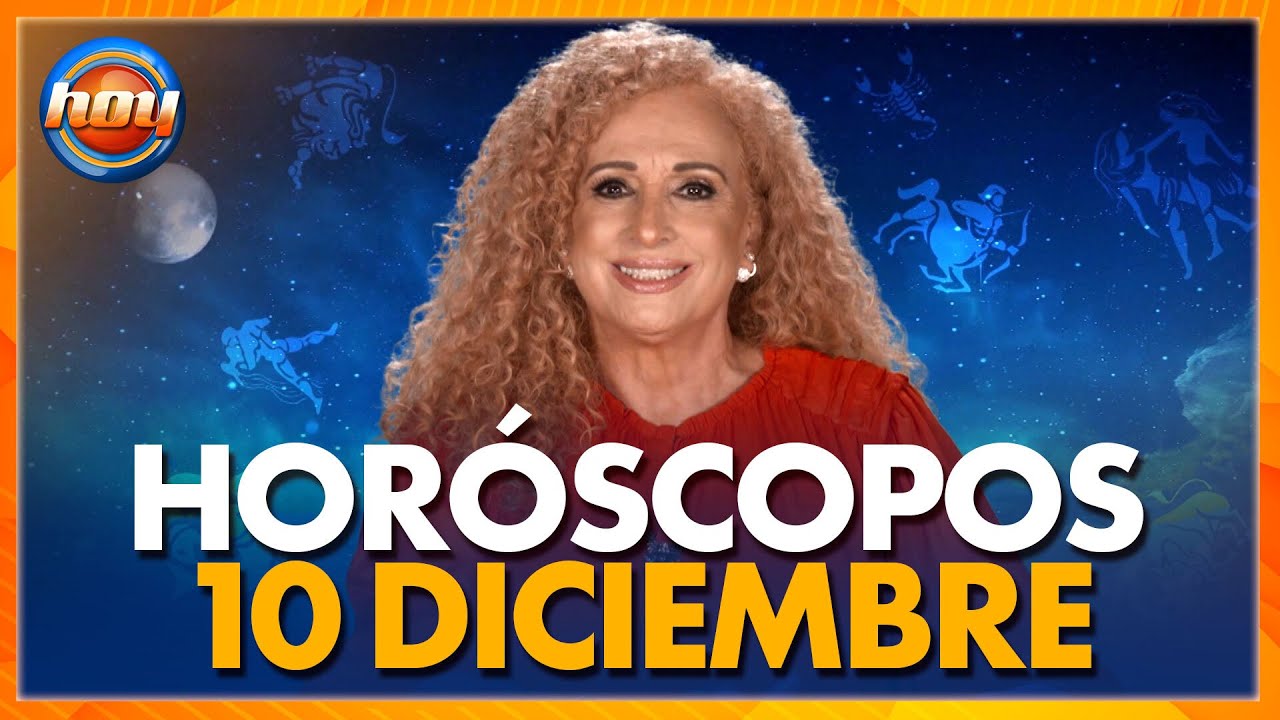 HORÓSCOPOS 10 de diciembre 2024 | Mizada Mohamed | Programa Hoy - YouTube