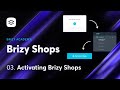 03: Activating Brizy Shops in Brizy Cloud | Brizy Academy
