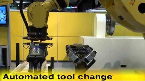 Heavy Automation Tool Changer showing extreme material handling capabilities