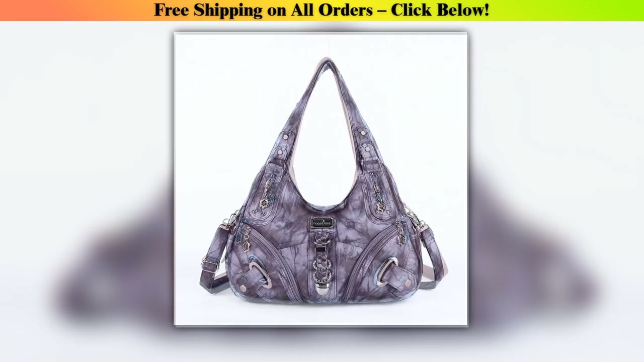 Angel kiss Women Handbags Fashion Shoulder Bag Large Tote Top-handle Shopping Pack Multifunctional