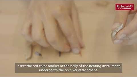 Insert left and right color indicators:  ReSound ONE RIE 61 Rechargeable | For Professionals