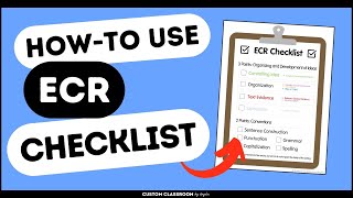 Elevate Your ECR Game: Unveiling the Ultimate STAAR ECR Checklist Wealth
