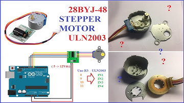 [Arduino 13] Stepper motor 28BYJ - 48 and ULN2003 control