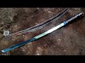 Forging a KATANA out of Rusted Leaf Spring