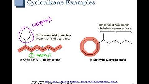 Int A - Part 4 - Naming Cycloalkanes