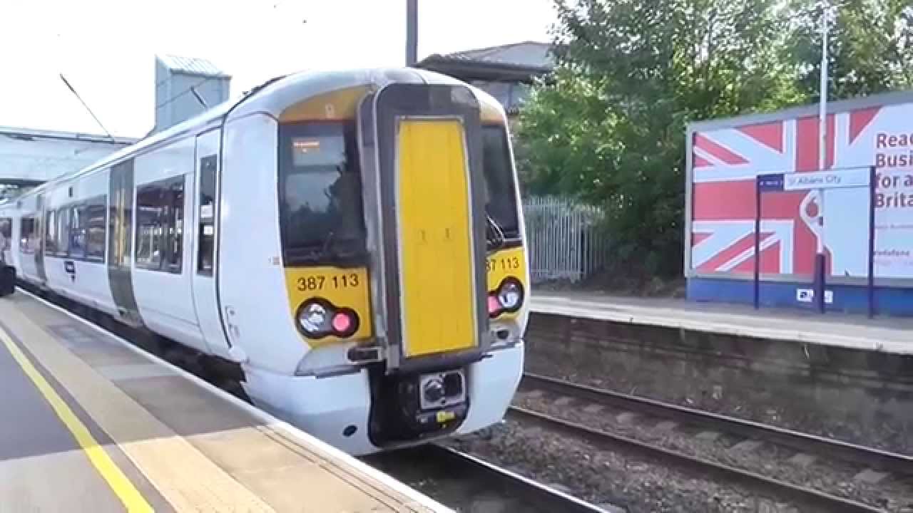Trains at St Albans City 04/07/15 YouTube