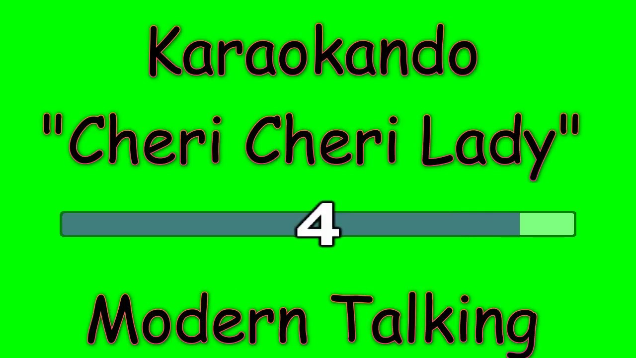 Cherry Cherry Lady Modern Talking Karaoke