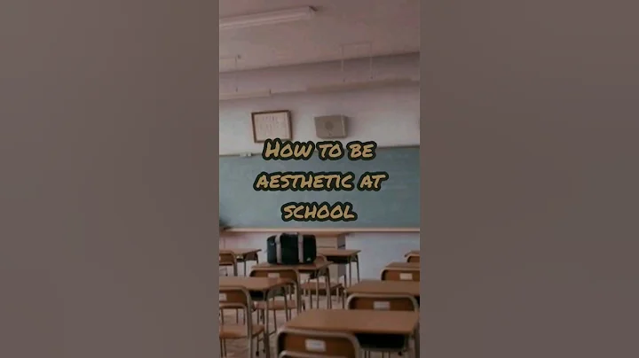 How to be aesthetic at school #aesthetic - DayDayNews