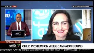 UNICEF's Mayke Huijbregt speaks on the Child Protection Week campaign