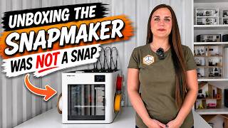 Snapmaker U1 - Unboxing, Setting Up and Working through Calibration