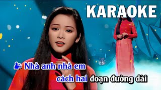 Karaoke | Nhà Anh Nhà Em - Như Quỳnh & Mạnh Đình | Song Ca | Hòa Âm: Trúc Hồ