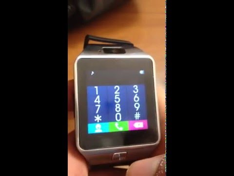 DZ09 smartwatch bluetooth and GSM sim card phone