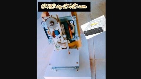 How to make mini CNC plotter 2D using scrap DVD
