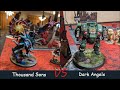 Thousand Sons vs Dark Angels 2K Warhammer 40k Battle Report l Game 2 l  10th Edition. Comics Keep