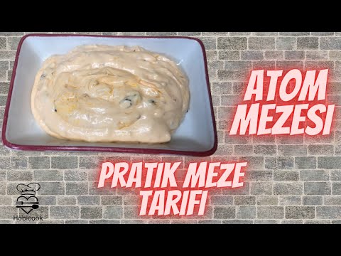 Atom Meze Tarifi - Turkish Spicy Mezze Recipes #atommezesi #mezetarifi #mezeçeşitleri #acımeze