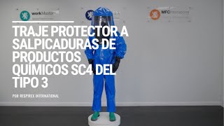 Características del traje protector a salpicaduras de productos químicos SC4 by Respirex 69 views 1 year ago 52 seconds