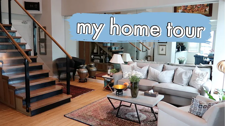 My HOME TOUR (How to make a SMALL place look BIG) ...