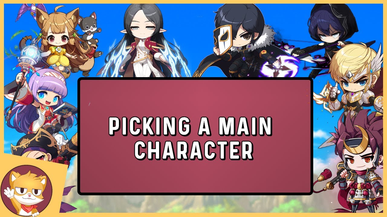 Picking a Main Character in MapleStory | GMS 2021
