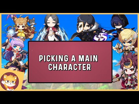 Picking a Main Character in MapleStory | GMS 2021