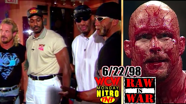 WWF RAW vs. WCW Nitro - June 22, 1998 Full Breakdown - Austin/Kane First Blood - Bash Athe Beach PC