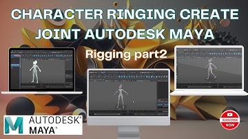 Character ringing create joint Autodesk Maya  | Rigging part2 | 2sourcefort