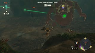 How To Unlock Usazum Shrine And Kill Hinox Low Level - The Legend Of Zelda: Tears Of The Kingdom