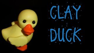 POLYMER CLAY DUCK - TUTORIAL