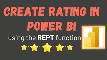 REPT in DAX || Create "⭐" or "👍" Rating in Power BI || Power BI Tutorials