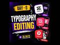 Learn Typography Editing in 30 Days | Day 8#Typography #Editing #Design #Tutorial #Bangla